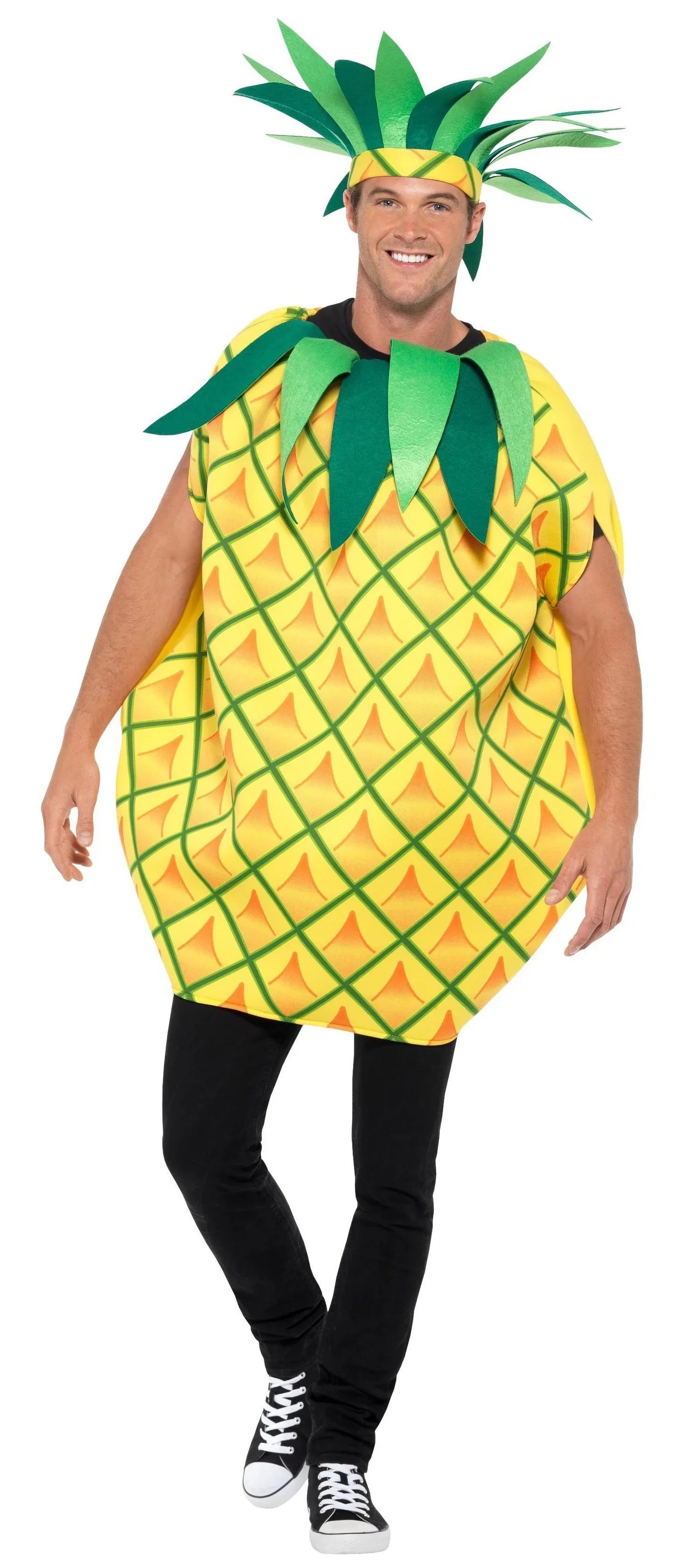 Disfraz de Piña para Adulto Fruta Smiffys